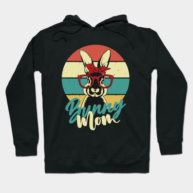 bunny mom gift bunny rabbit Hoodie by youki